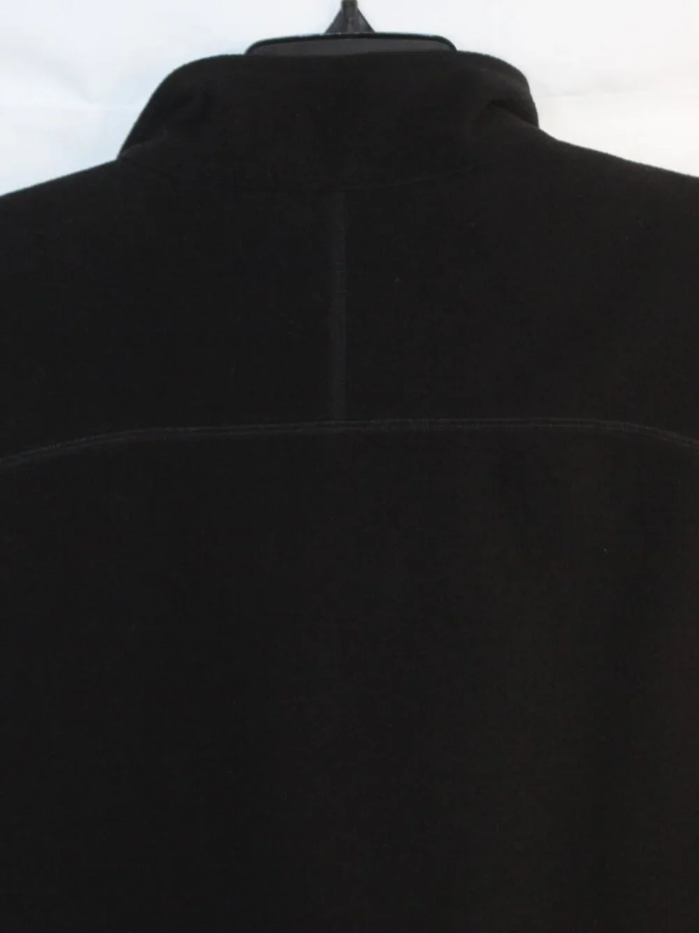 REI mens fleece vest size XXL black full zip front sleeveless mock neck outdoor